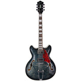 GROTE 335 style Semi-Hollow Body Jazz Electric Guitar with Gigbag