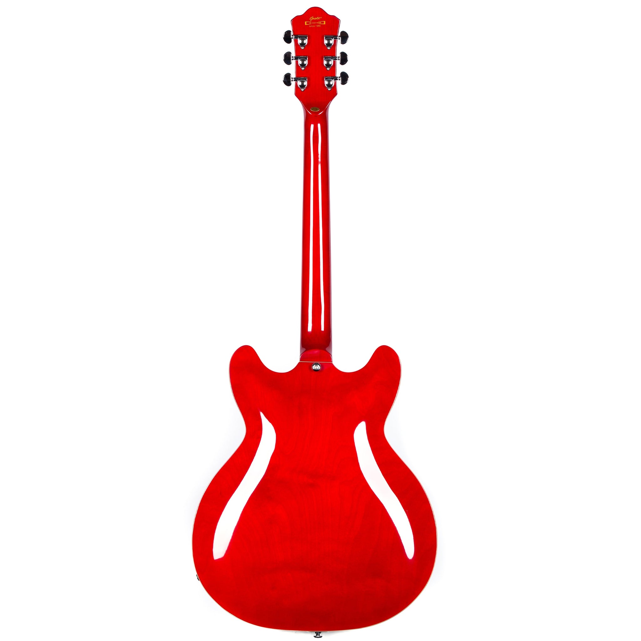 Grote Semi-Hollow Body Electric Guitar Thinline Arched-top Coils Split –  Grote Guitar