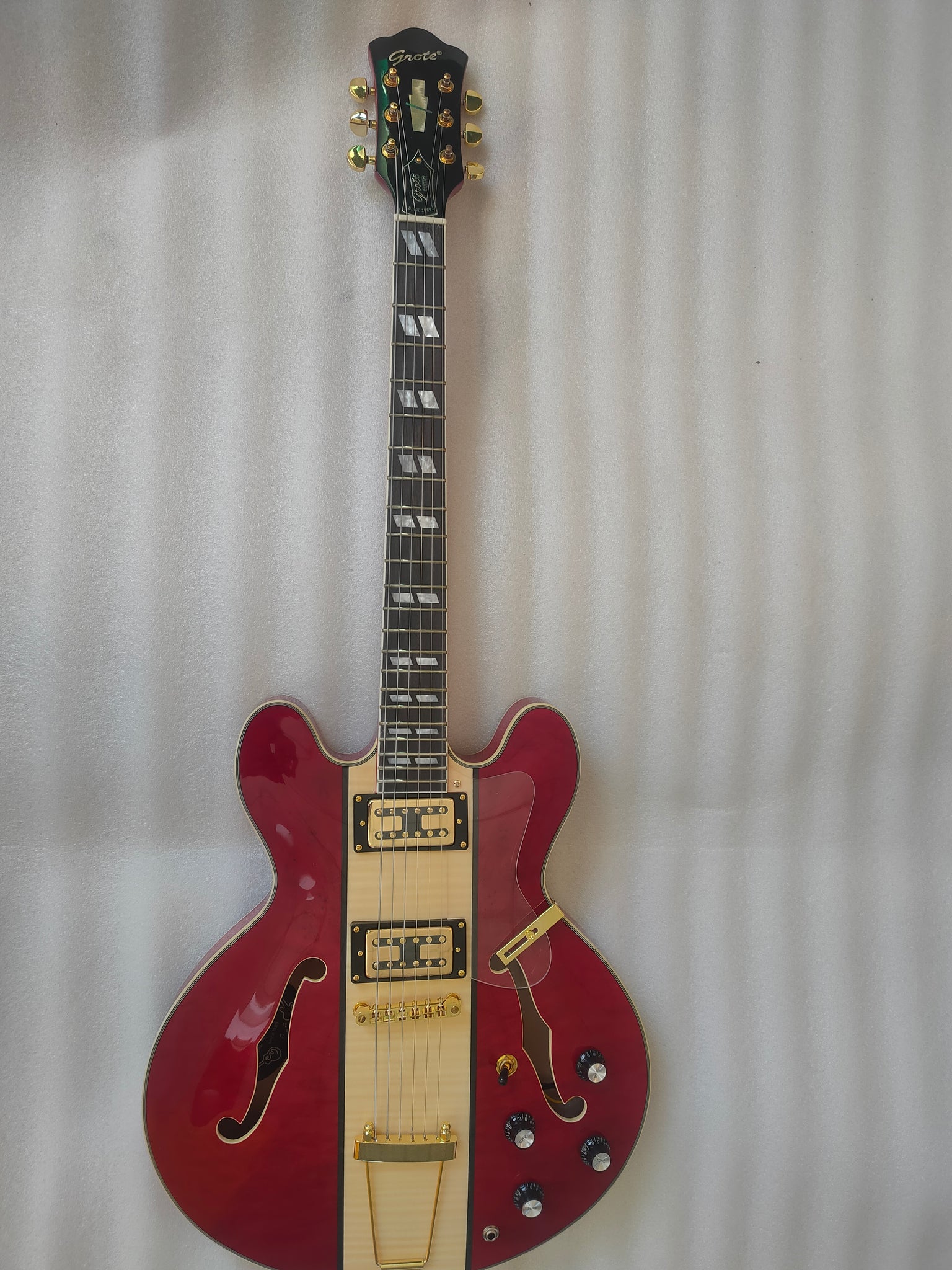 GROTE 335 style Jazz Electric Guitar – Grote Guitar